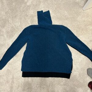 Cozy Blue Turtleneck Sweater